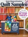 Cover image for Meredith Bookazines - Quilting: Quilt Sampler